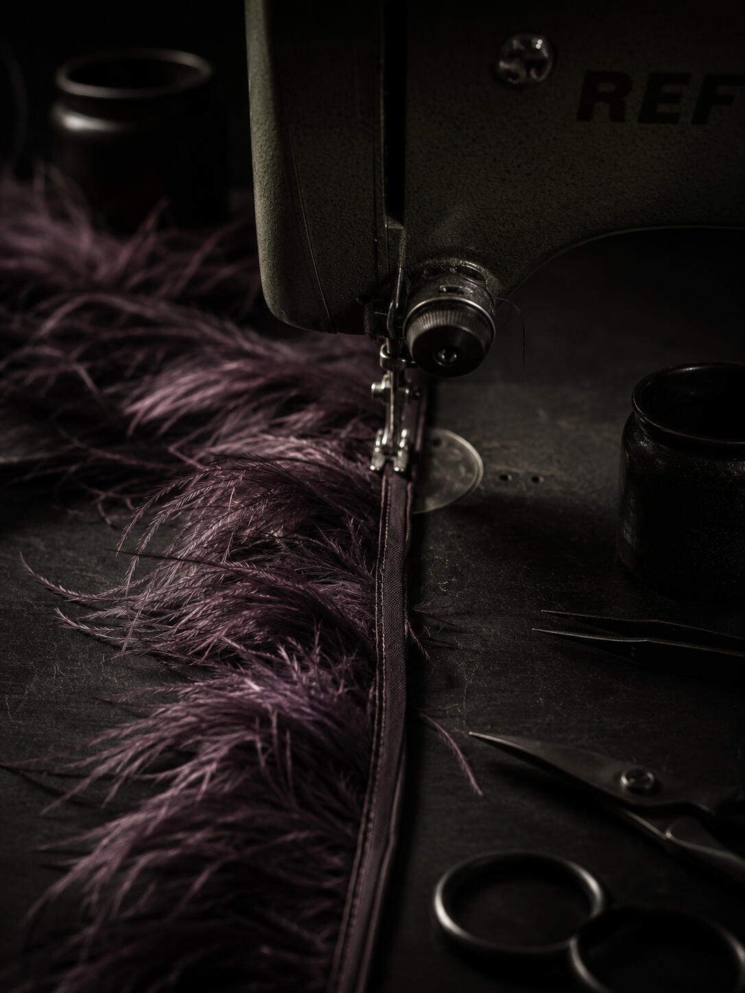 ostrich feathers stitching ostrich feathers stitching
